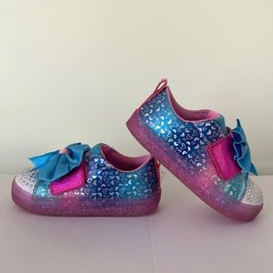 Crystal Stars Toddler Girl Shoes Size 10